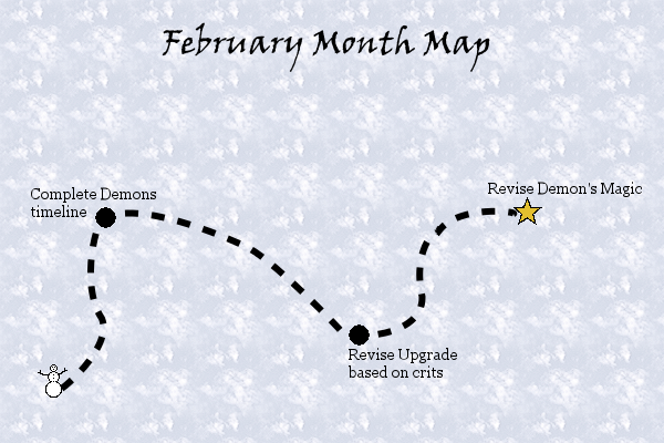 February Month Map