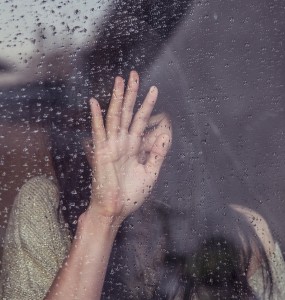 girl in window