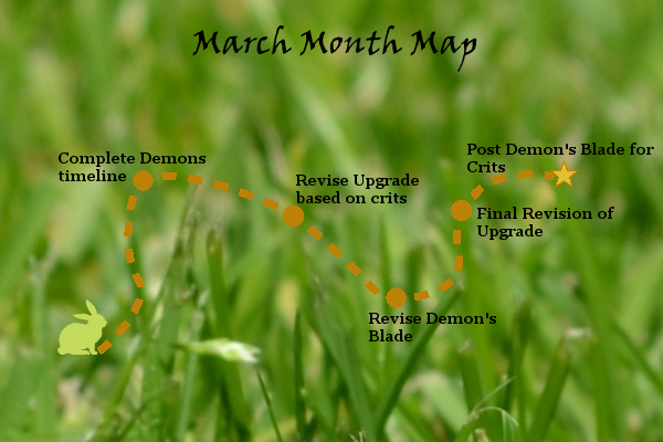 Ensign’s Log, Entry 10: March Month Map!