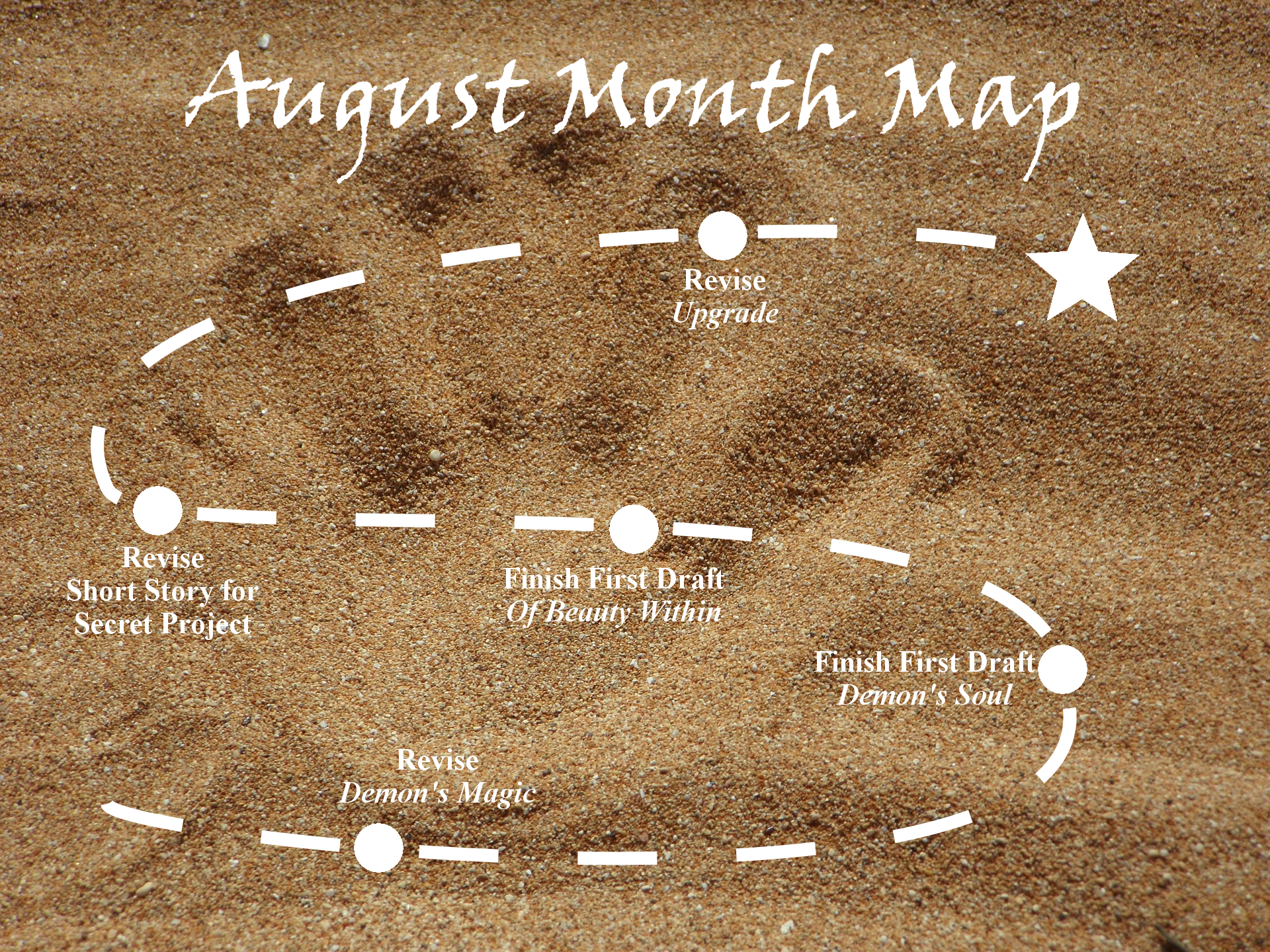 Ensign’s Log, Entry 27: August Month Map