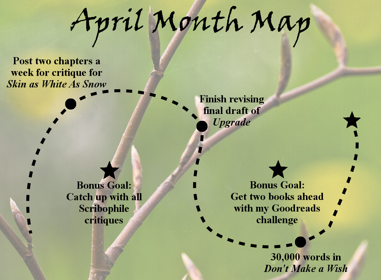 Ensign’s Log, Entry 54: April Month Map and March’s Wrap Up