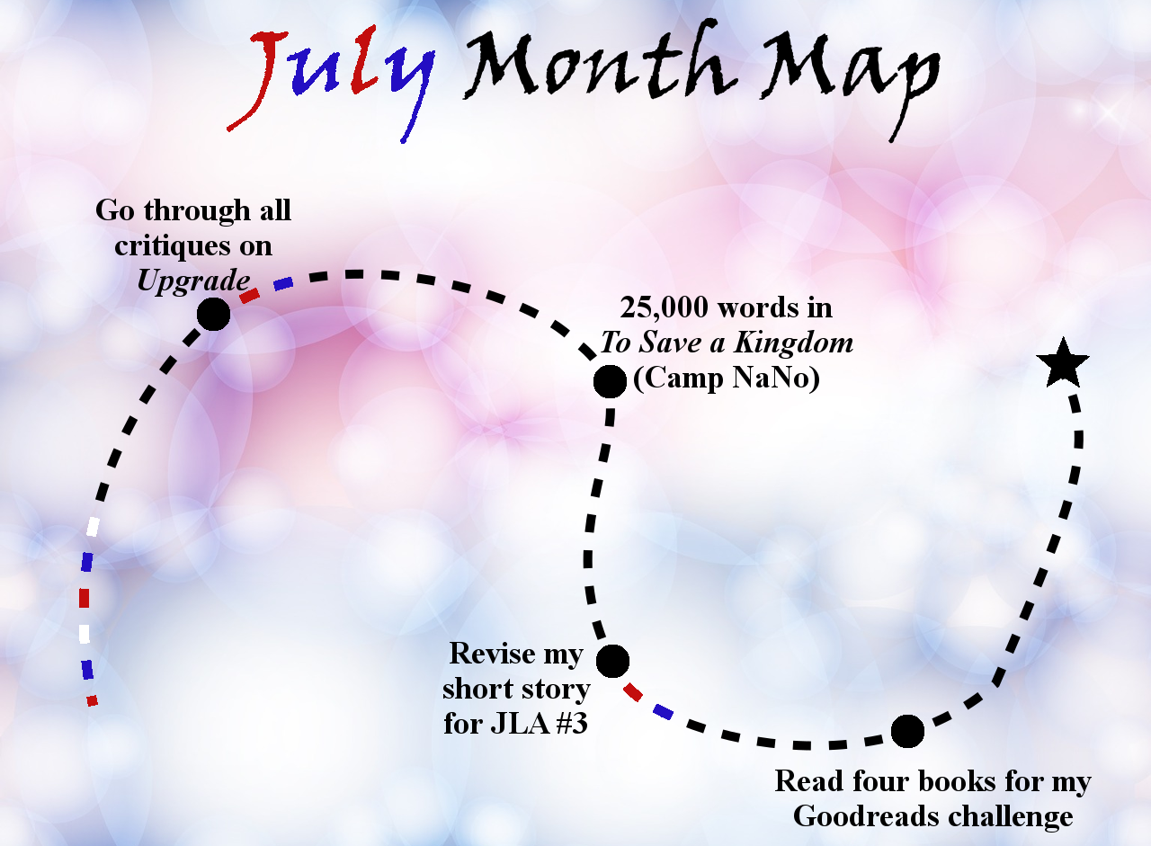 Lieutenant Junior Grade’s Log, Entry 1: July Month Map!