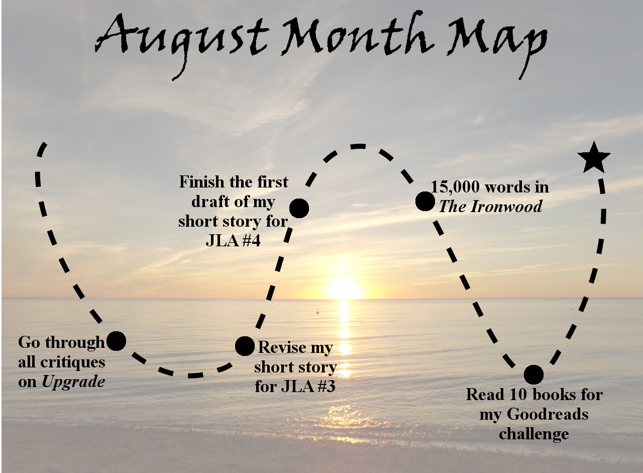 Lieutenant Junior Grade’s Log, Entry 3: August Month Map and July Wrap-up!