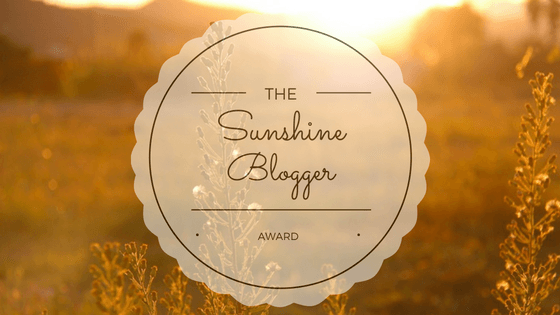 The Sunshine Blogger Award